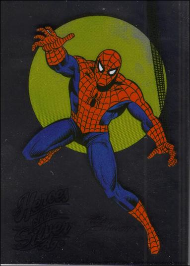 Marvel: The Silver Age (Heroes of the Silver Age Subset) card 1S Spider-Man