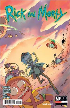 Rick and Morty (2015) issue 18 CJ Cannon Cover