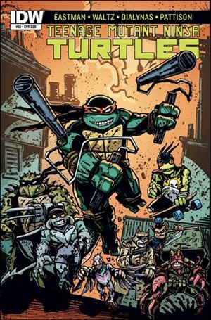 Teenage Mutant Ninja Turtles (2011) issue 53-B Kevin Eastman Subscription Cover