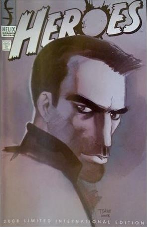 Heroes / 9th Wonders issue 3-B 2008 International Sylar Portrait Cover