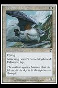 Magic the Gathering: 7th Edition (Base Set) card 45 Skyshroud Falcon