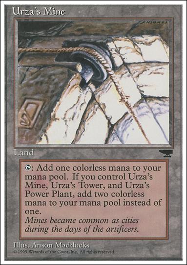 Magic the Gathering: Chronicles (Base Set) card 114-C Urza's Mine