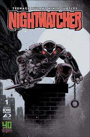 Teenage Mutant Ninja Turtles: Nightwatcher issue 1-C Eric Talbot 40th Anniversary Cover
