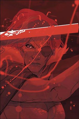 Killing Red Sonja issue 4-J Christian Ward 1:25 Red Tint Virgin Cover