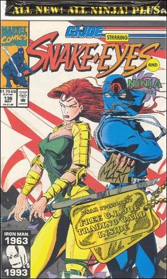 G.I. Joe: A Real American Hero issue 136 Polybagged with Trading Card