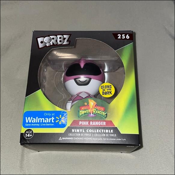 Dorbz figure 256-B Pink Ranger (GITD)