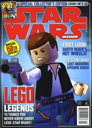 Star Wars Insider issue 150 Han Solo Lego Newsstand Cover