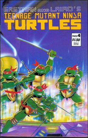 Teenage Mutant Ninja Turtles (1984) issue 4-B 2nd printing