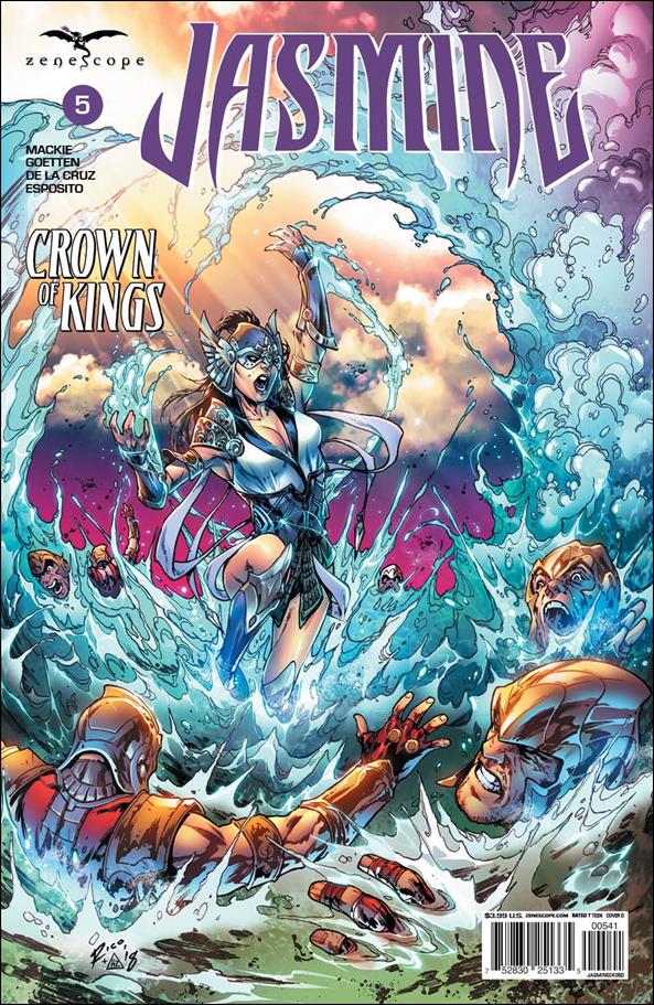 Jasmine: Crown of Kings issue 5-D Ian Richardson Cover