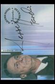 X-Files: Seasons 4 & 5 (Autograph Subset) card A3 Jerry Hardin as Deep Throat