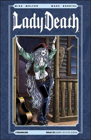 Lady Death (2010) issue 25-GA Country Cover 1/750