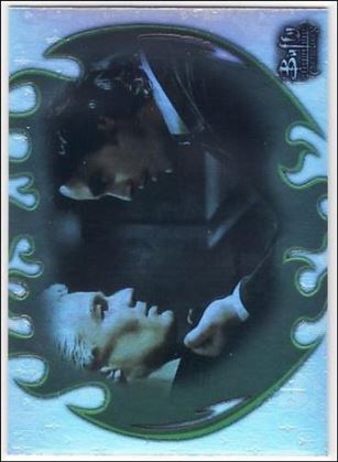Buffy the Vampire Slayer: Connections (Parallel Foil Base Set) card BC-43 Xander + Spike: Hate Connection