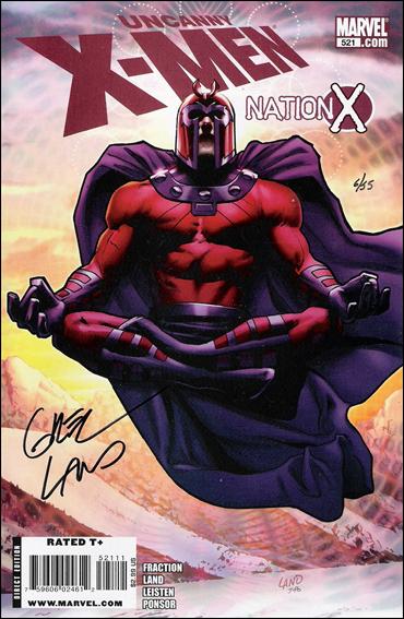 Uncanny X-Men (1981) issue 521-C DF Greg Land Cover (Signed by Greg Land) 1/55