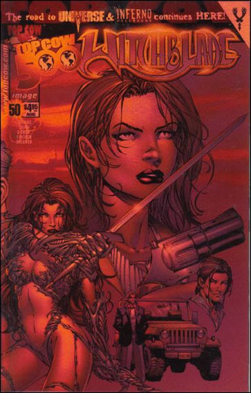 Witchblade (1995) issue 50-E Dynamic Forces Chrome Cover w/ COA