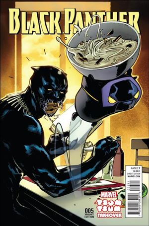 Black Panther (2016) issue 5-C Sara Pichelli Tsum Tsum Cover