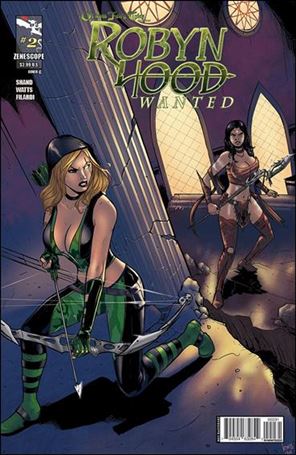 Grimm Fairy Tales Presents Robyn Hood: Wanted issue 2-C Larry Watts Cover