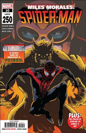 Miles Morales: Spider-Man (2018) issue 10 Mahmud Asrar Cover