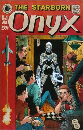 Onyx issue 1-D Alan Robinson EC Comics Subscription Cover