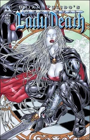 Brian Pulido's Medieval Lady Death issue 5-C No Pawn Cover 1/1000