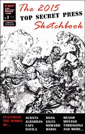 Top Secret Press Sketchbook Cover Image 1