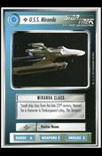 Star Trek: Premiere Unlimited (Base Set) card 338 U.S.S. Miranda
