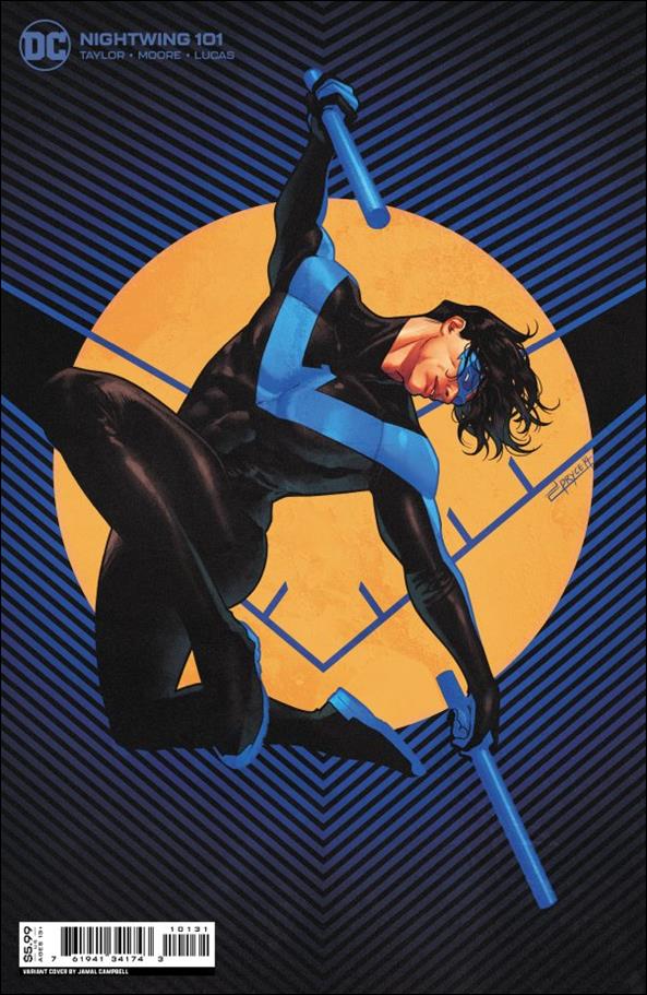 Nightwing (2016) issue 101-C Jamal Campbell Cardstock Cover