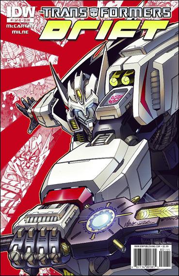 Transformers: Drift issue 1 Alex Milne Cover