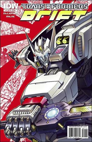 Transformers: Drift issue 1 Alex Milne Cover