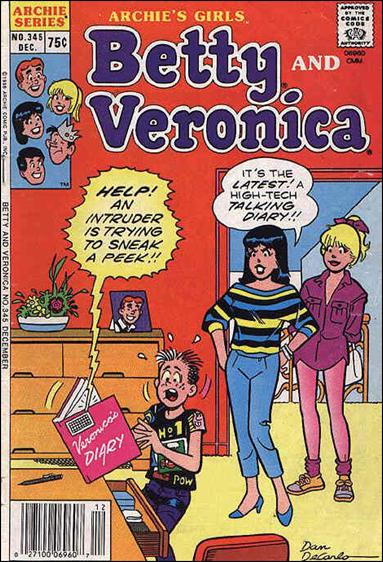 Archie's Girls Betty & Veronica issue 345