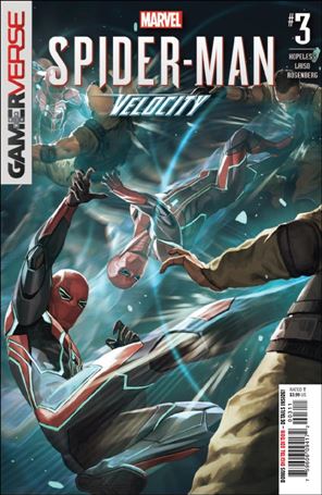 Gamerverse Spider-Man: Velocity issue 3 Skan Cover
