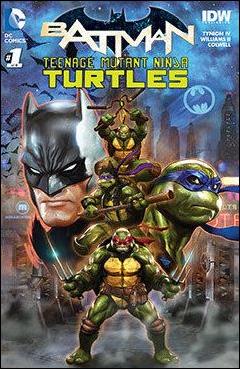 Batman/Teenage Mutant Ninja Turtles issue 1-ML Dave Wilkins GameStop Cover