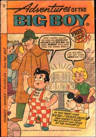Adventures of the Big Boy issue 75-B West Coast Cover