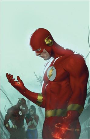 Flash (1959) issue 795-E Taurin Clarke 1:50 Foil Cover