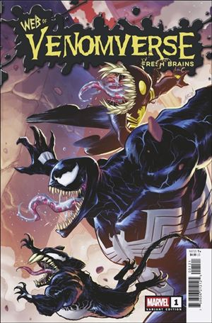 Web of Venomverse: Fresh Brains issue 1-B Ario Anindito Connecting Cover