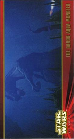 Star Wars: Episode I Widevision: Series 1 (Base Set) card 16 The Sando Aqua Monster