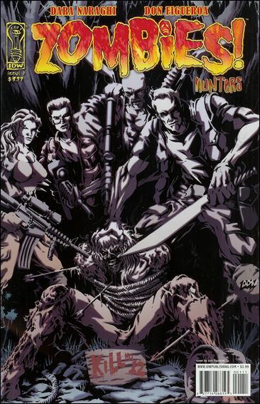 Zombies!: Hunters issue 1 Standard Cover