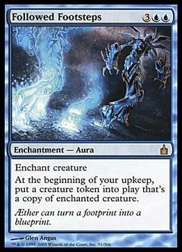 Magic the Gathering: Ravnica (Base Set)  card 51 Followed Footsteps