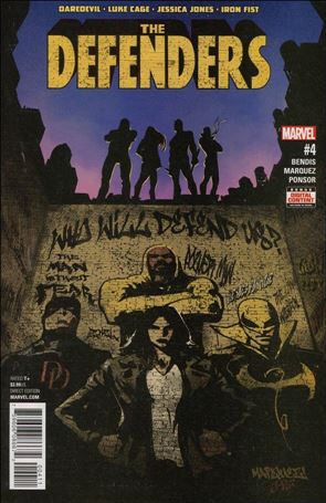 Defenders (2017) issue 4 David Marquez Cover
