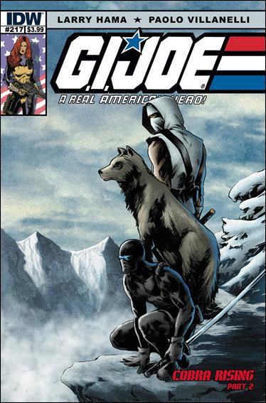 G.I. Joe: A Real American Hero issue 217 Paolo Villanelli Cover
