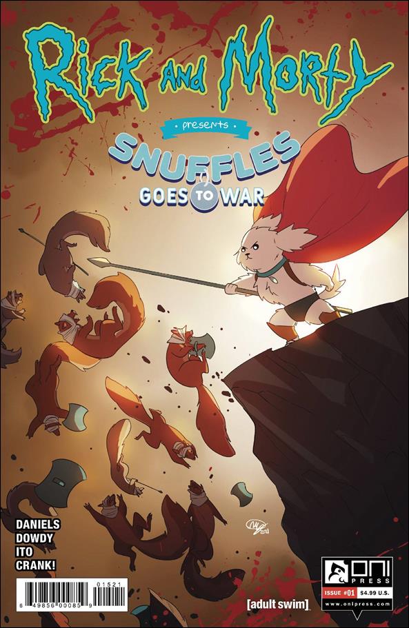 Rick and Morty Presents: Snuffles Goes to War 1-B by Oni Press