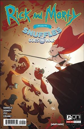 Rick and Morty Presents: Snuffles Goes to War issue 1-B Megan Huang Cover