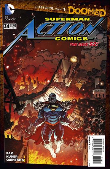 Action Comics (2011) issue 34 Aaron Kuder Cover