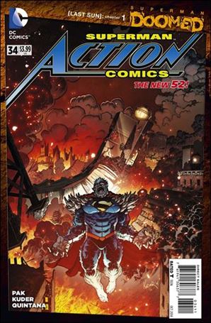 Action Comics (2011) issue 34 Aaron Kuder Cover