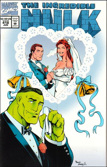 Incredible Hulk (1968) issue 418 Die-Cut Cover