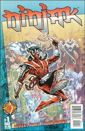 Ninjak (1997) issue 1 Neil Vokes Cover