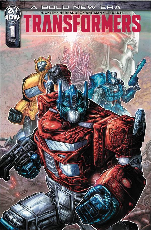 Transformers (2019) issue 1-D Freddie E. Williams II 1:25 Cover