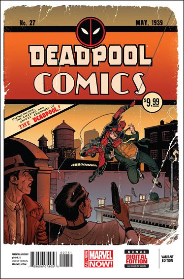 Deadpool (2013) issue 27-C Arthur Adams 1:50 Cover