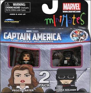 Marvel Minimates figure 117-B Peggy Carter and HYDRA Soldier