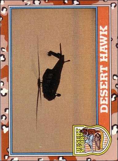 Desert Storm: Series 2 (Base Set) card 127 Desert Hawk