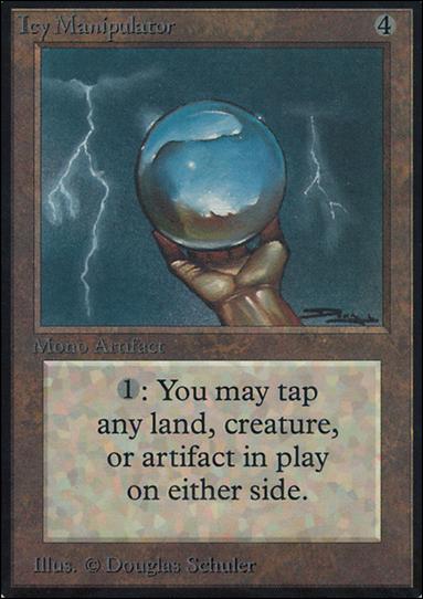 Magic the Gathering: Limited Edition Alpha (Base Set) card 249 Icy Manipulator